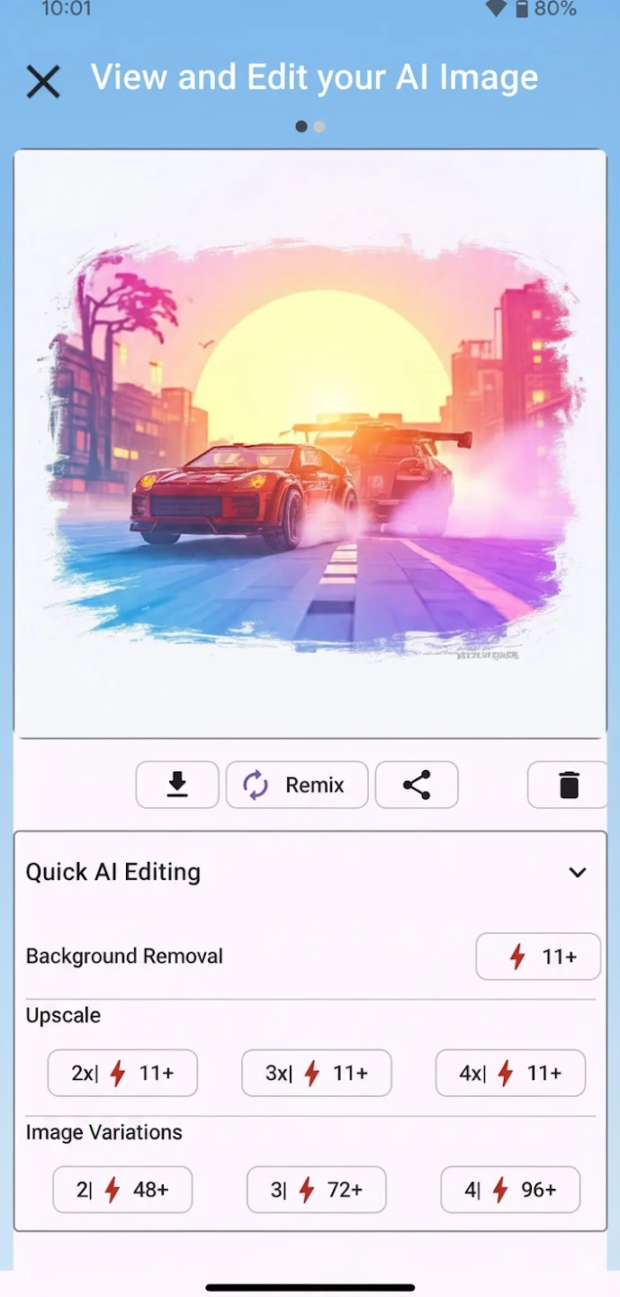 GenArt App Screenshot 2